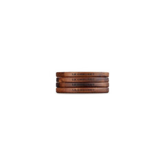 Gourmand Collection Petite Magnetic Wooden Trivet, Set of 4