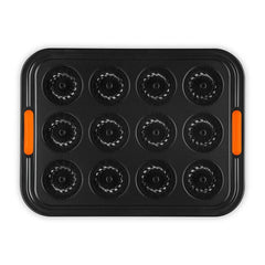 Non-stick Metal Bakeware 12-Cup Mini Fluted Cake Pan