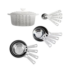 Stainless Steel Ultimate 14-Piece Measuring Set