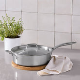 Essential Stainless Steel Sauté Pan