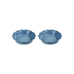 Heritage Fluted Pie Dish 2-Piece Set