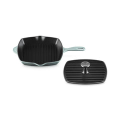 Traditional Square Skillet Grill and Panini Press Set
