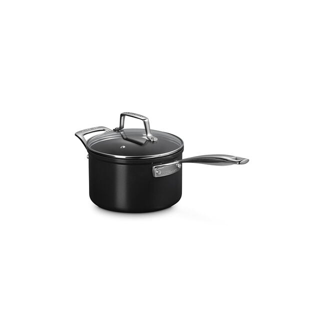 Essential Non-stick Ceramic Saucepan with Glass Lid