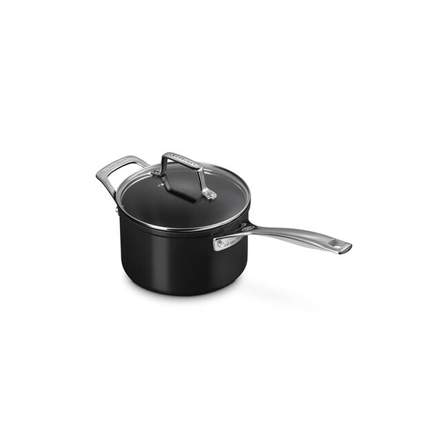 Essential Non-stick Ceramic Saucepan with Glass Lid