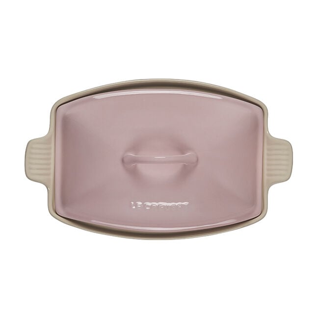 Heritage Deep Covered Rectangular BakerChiffon Pink