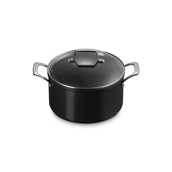 Essential Non-stick Ceramic Stockpot with Glass Lid