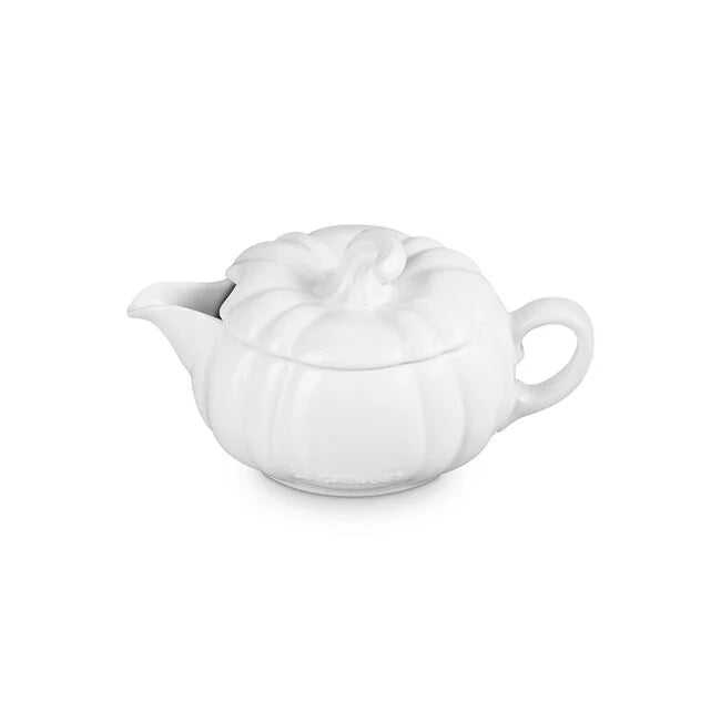 Pumpkin Gravy BoatWhite