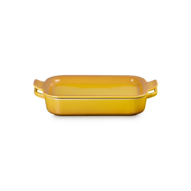 Shallow Rectangular Dish with Platter LidNectar