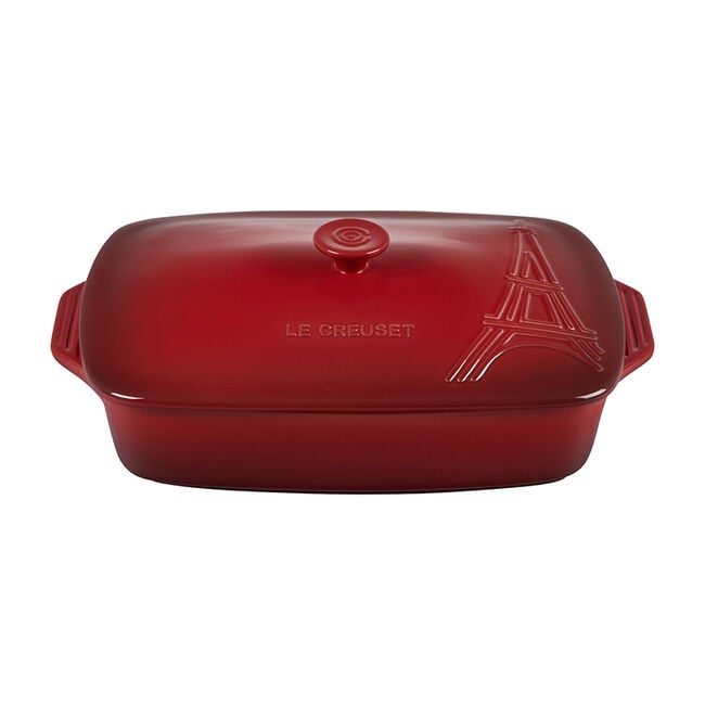 Eiffel Tower Collection Signature Rectangular CasseroleCerise