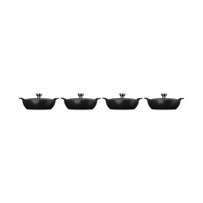 Gourmand Collection Braiser with Lid, Set of 4