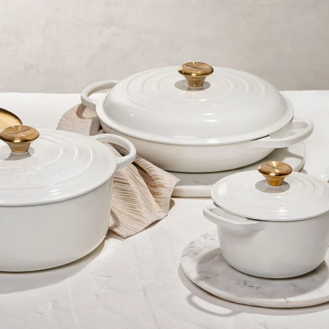 Signature Braiser with Gold Knob