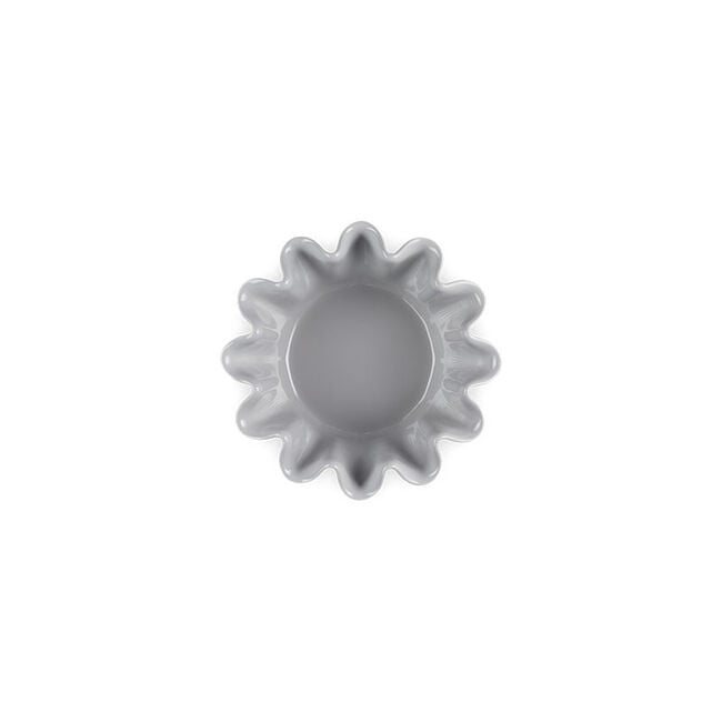 Ruffle Brioche DishFrench Grey