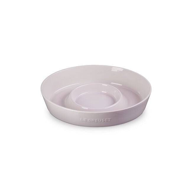 Signature Oval Chip & Dip PlatterShallot