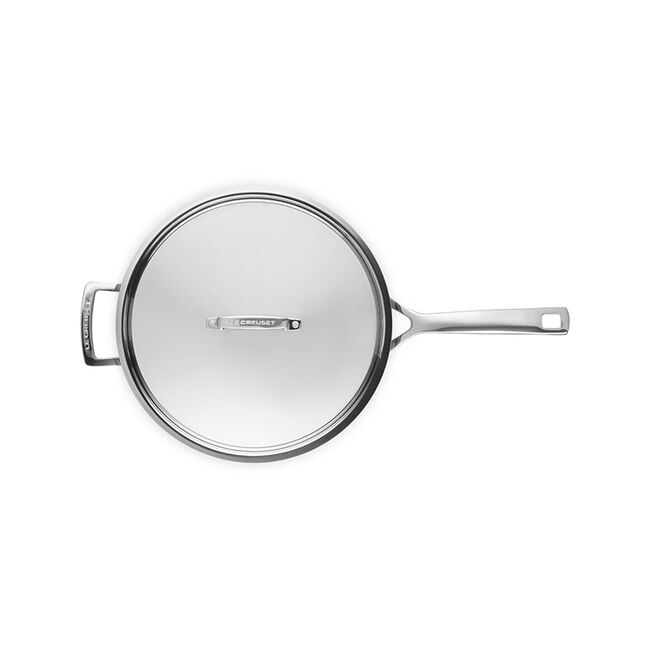Classic Stainless Steel Sauté Pan with Lid