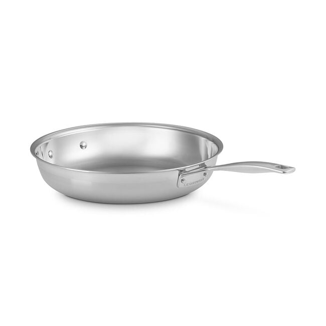 Classic Stainless Steel Round Frying Pan