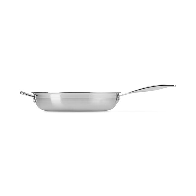 Classic Stainless Steel Round Frying Pan