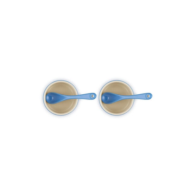Condiment Pot with Spoon, Set of 2Marseille