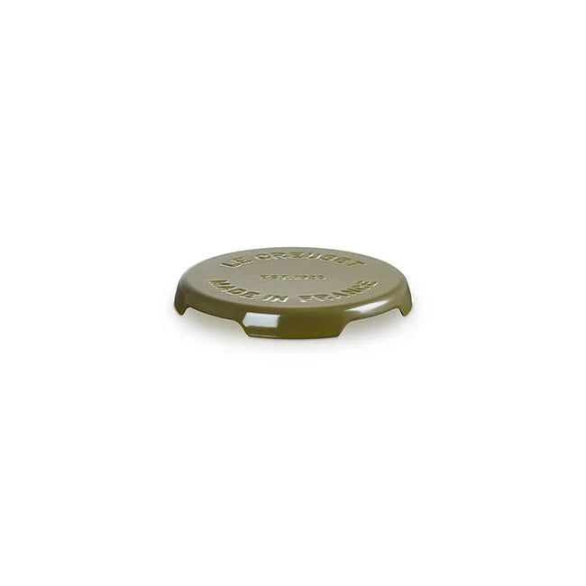 Enameled Cast Iron Signature TrivetOlive