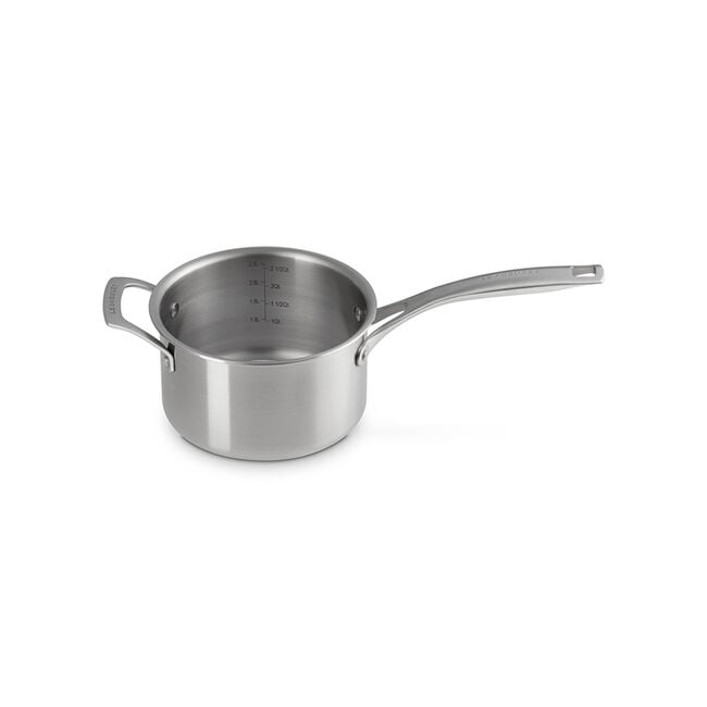 Essential Stainless Steel Saucepan with Lid
