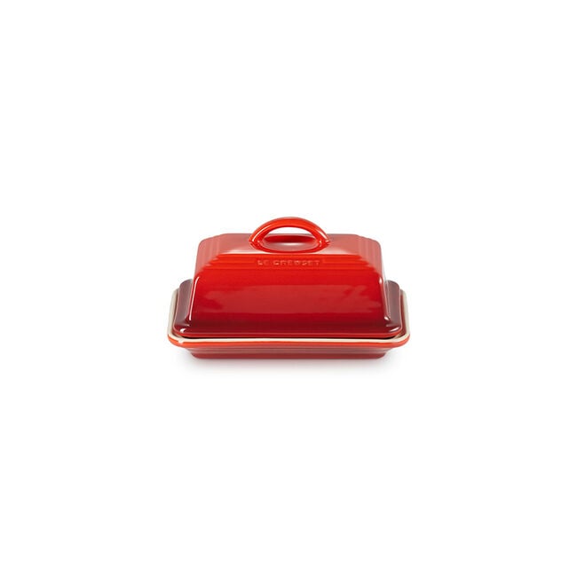 Butter DishCerise
