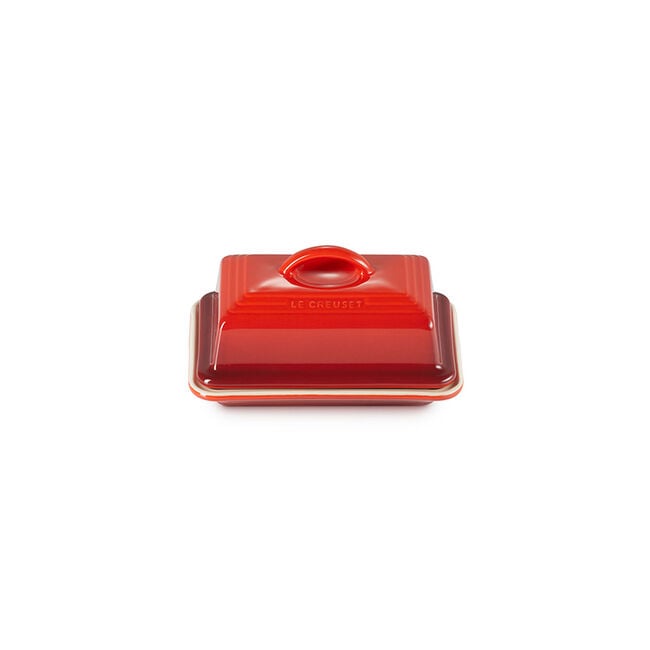 Butter DishCerise
