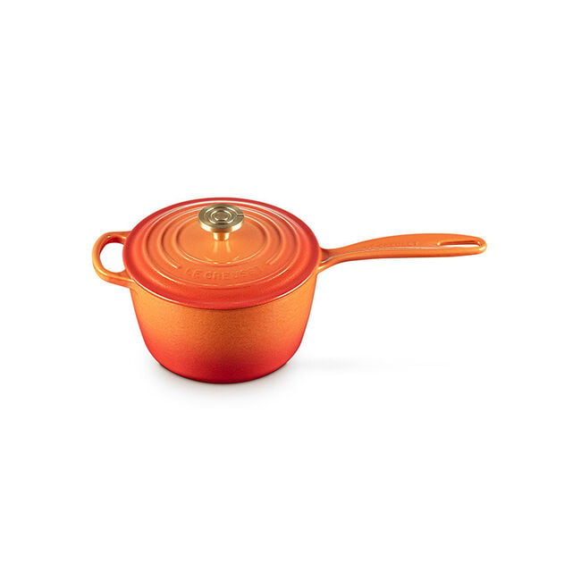 Signature Round Saucepan with Crucible Knob