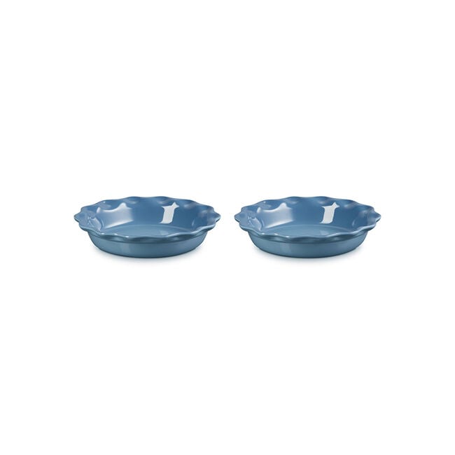 Heritage Fluted Pie Dish 2-Piece Set