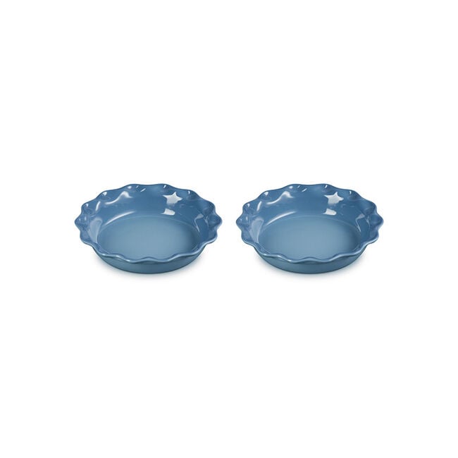 Heritage Fluted Pie Dish 2-Piece Set