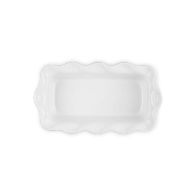 Heritage Fluted Loaf PanWhite