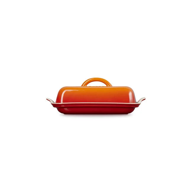 Heritage Butter DishFlame