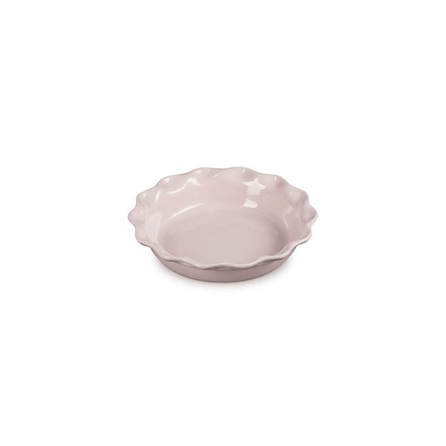 Heritage Fluted Pie DishChiffon Pink