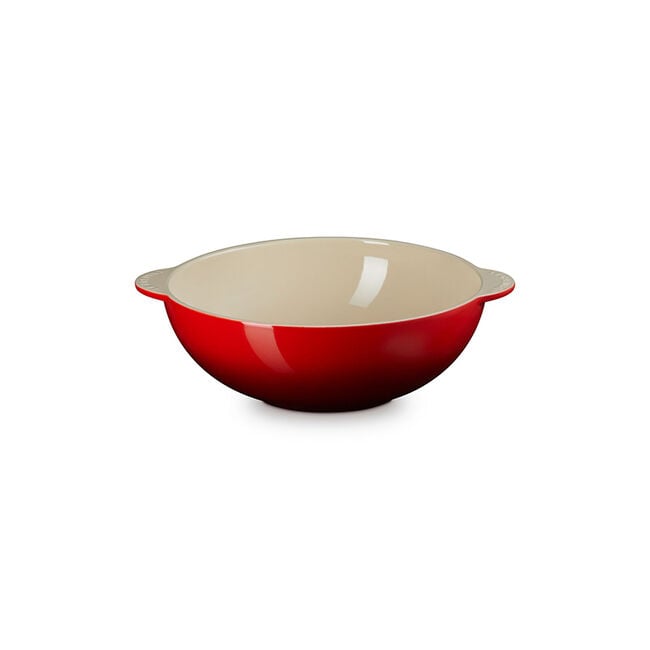 Signature Round Multifunction Baking Dish with Platter LidCerise