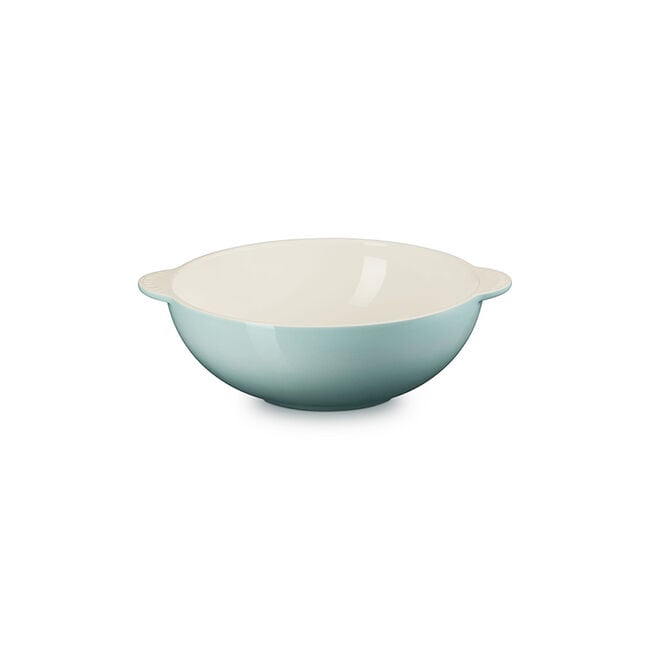 Signature Round Multifunction Baking Dish with Platter LidSea Salt