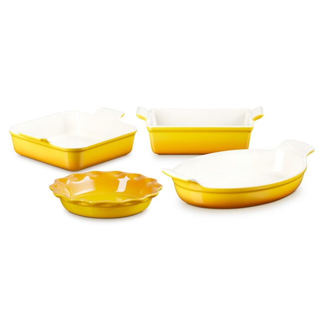 Heritage 4-Piece Bakeware Essentials SetNectar