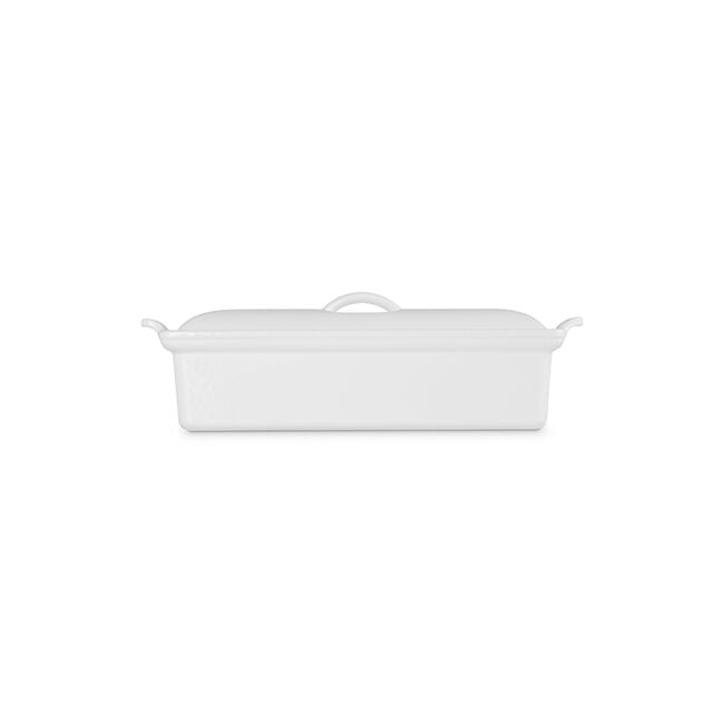 Traditional Rectangular TerrineWhite