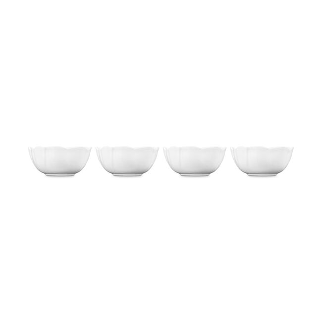 Petal Mini Bowls, Set of 4White