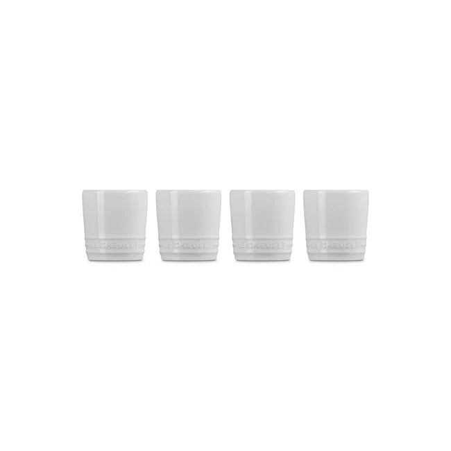 Signature Petite Tasse, Set of 4White