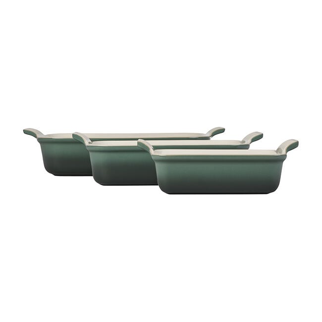 Heritage 3-Piece Rectangular Baking Dish SetArtichaut