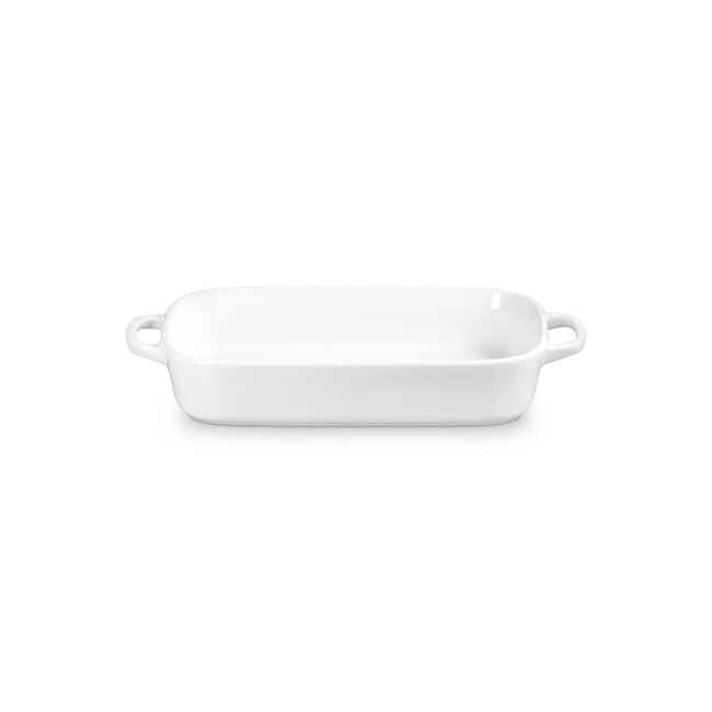 Rectangular Dish with Platter LidWhite