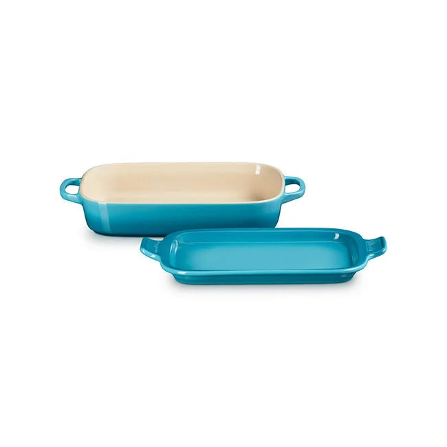 Rectangular Dish with Platter Lid
