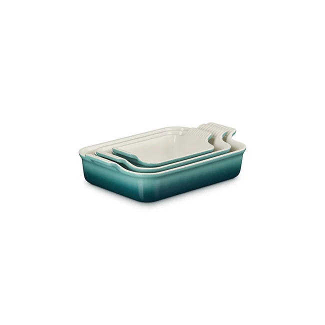 Heritage 3-Piece Rectangular Baking DishRiviera