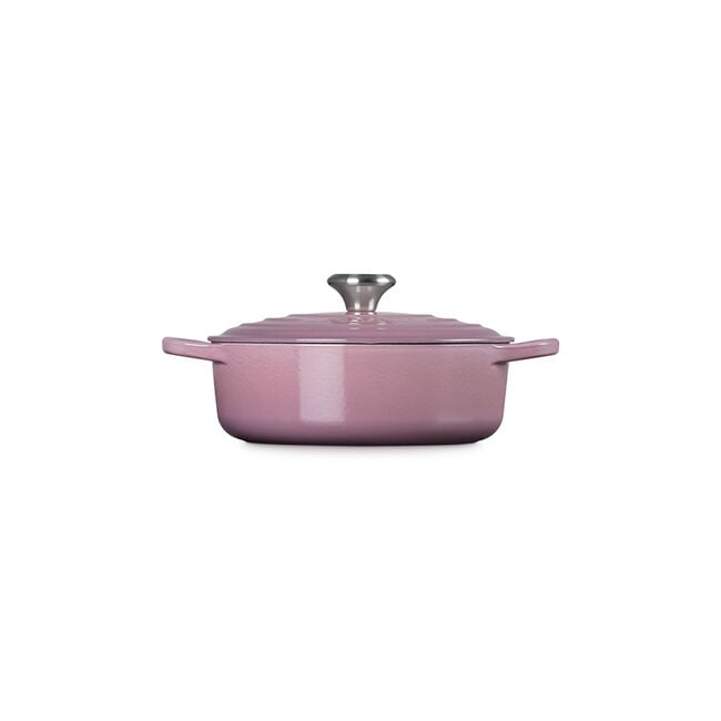 Signature Wide Round OvenMauve Pink