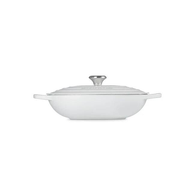 Signature Oval CasseroleMatte White