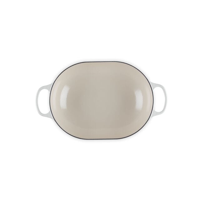 Signature Oval CasseroleMatte White