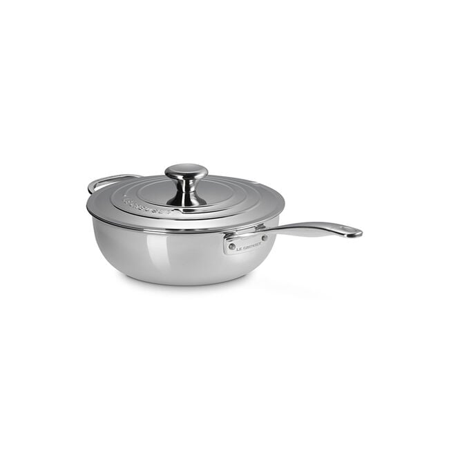 Signature Stainless Steel Non-stick Saucier Pan