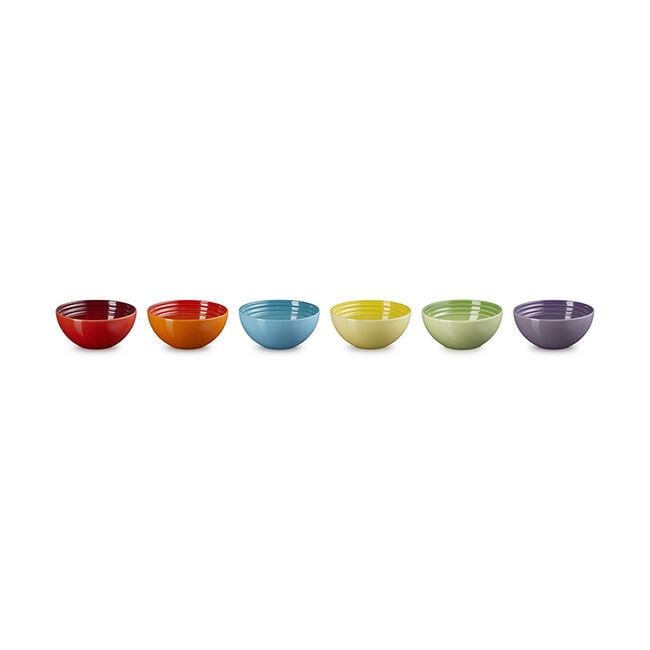 Vancouver Rainbow Snack Bowl, Set of 6