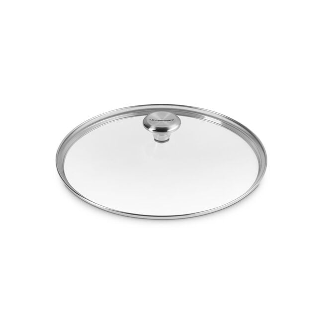 Glass Lid with Stainless Steel Knob
