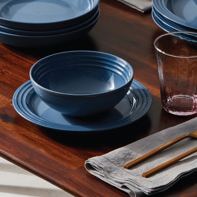 Vancouver Cereal Bowls, Set of 4Chambray