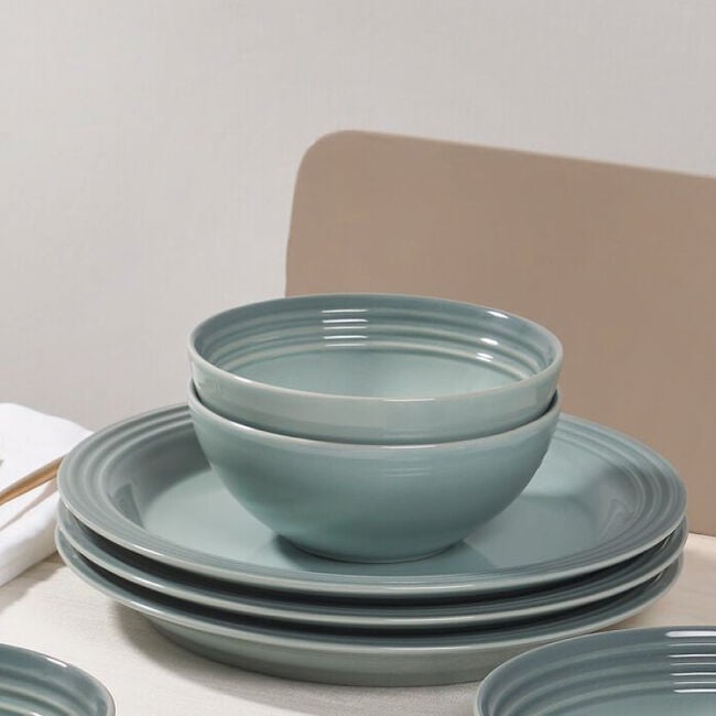 Vancouver Cereal Bowls, Set of 4Sea Salt