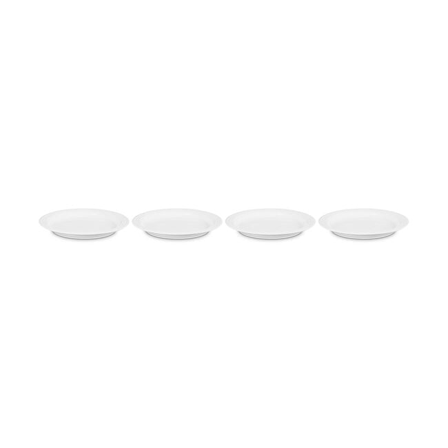 Vancouver Dinner Plates, Set of 4White